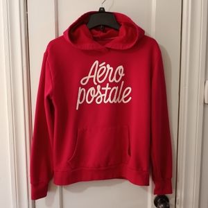Aeropostale Graphic Pullover Hoodie Women's Size Large